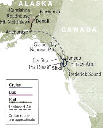Cruise Alaska Wilderness Waterways Inside Passage Cruise Plus Extraordinary Wilderness Lodges